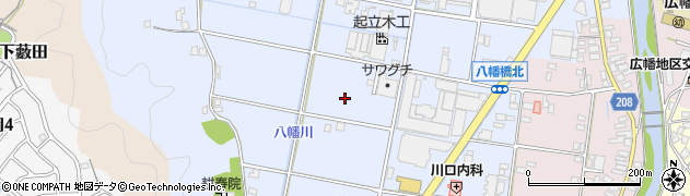 静岡県藤枝市八幡周辺の地図