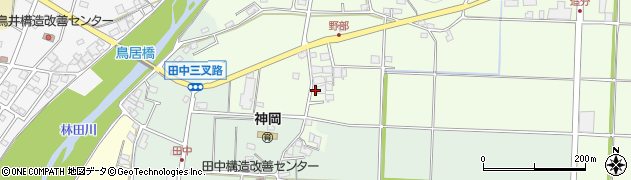 兵庫県たつの市神岡町野部307周辺の地図