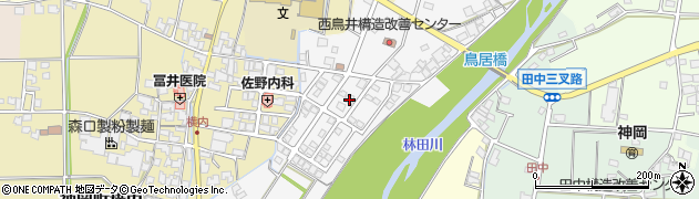 兵庫県たつの市神岡町西鳥井208周辺の地図