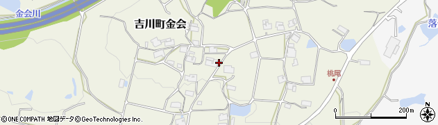 兵庫県三木市吉川町金会419周辺の地図