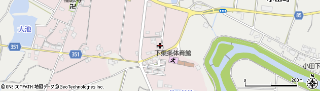 兵庫県小野市福住町262周辺の地図