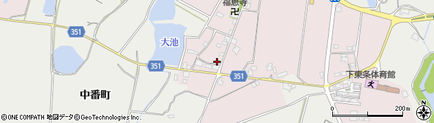 兵庫県小野市福住町97-1周辺の地図