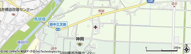 兵庫県たつの市神岡町野部318周辺の地図