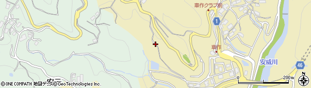 茨木摂津線周辺の地図