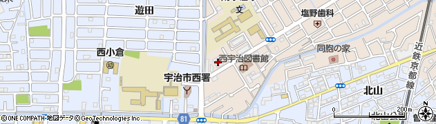京都中央信用金庫西小倉支店周辺の地図