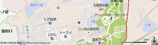 愛知県常滑市大曽町周辺の地図
