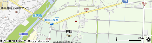 兵庫県たつの市神岡町野部694周辺の地図