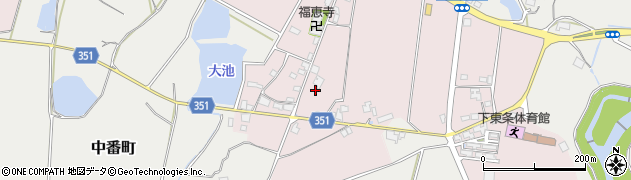 兵庫県小野市福住町160周辺の地図