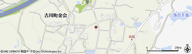 兵庫県三木市吉川町金会714周辺の地図
