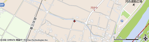 兵庫県小野市河合中町1575周辺の地図