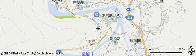 静岡県伊豆市湯ケ島1907周辺の地図
