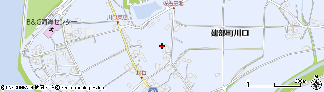 岡山県岡山市北区建部町川口579周辺の地図