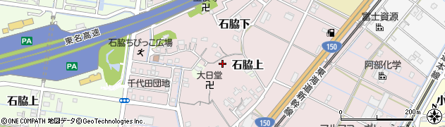 静岡県焼津市石脇下周辺の地図