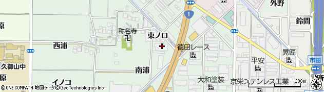 株式会社オリソー　久御山北営業所周辺の地図