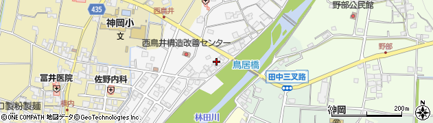 兵庫県たつの市神岡町西鳥井141周辺の地図