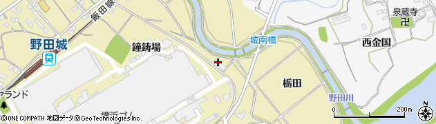 愛知県新城市野田（鐘鋳場）周辺の地図
