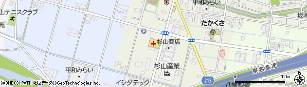 マム坂本店周辺の地図