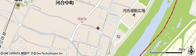 兵庫県小野市河合中町266周辺の地図