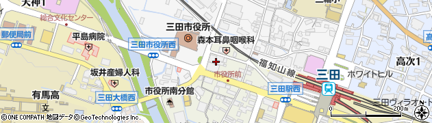 ＵＴコミュニティ株式会社　三田オフィス周辺の地図