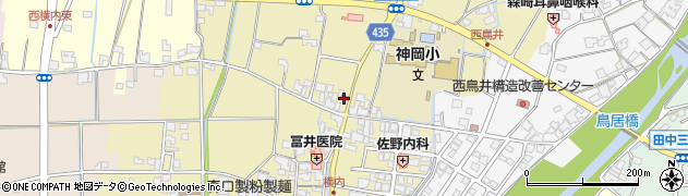 横内郵便局 ＡＴＭ周辺の地図