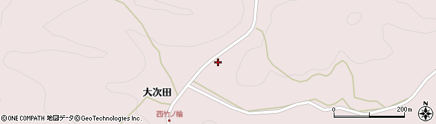 愛知県新城市竹ノ輪（橋本）周辺の地図