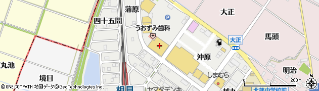 マックスバリュ幸田店周辺の地図