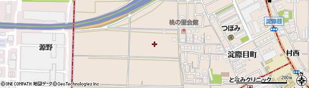 京都府京都市伏見区淀際目町周辺の地図