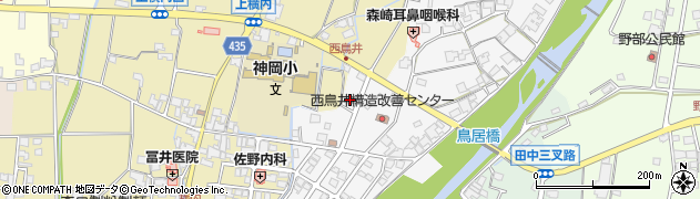 兵庫県たつの市神岡町西鳥井182周辺の地図