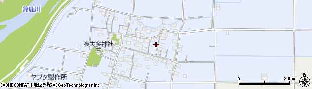 三重県鈴鹿市甲斐町1103周辺の地図