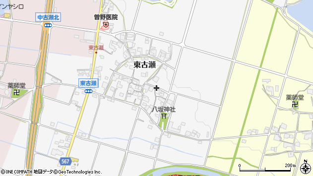 〒673-1423 兵庫県加東市東古瀬の地図