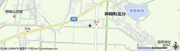ＪＡ兵庫西神岡ライスセンター周辺の地図