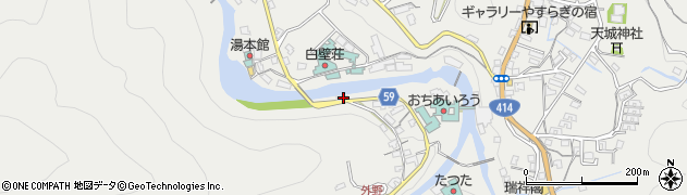 静岡県伊豆市湯ケ島2678周辺の地図