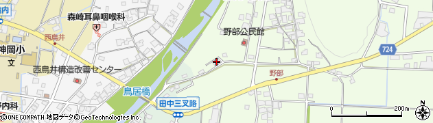 兵庫県たつの市神岡町野部138周辺の地図