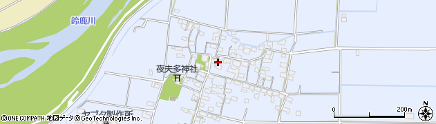 三重県鈴鹿市甲斐町1114周辺の地図