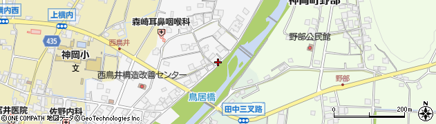 兵庫県たつの市神岡町西鳥井113周辺の地図