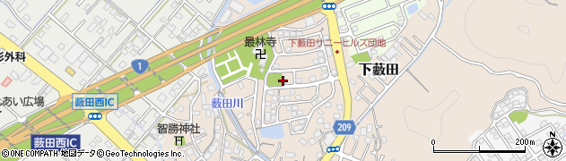 東浦公園周辺の地図