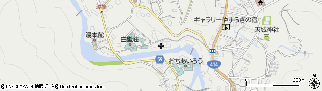 静岡県伊豆市湯ケ島1582-1周辺の地図
