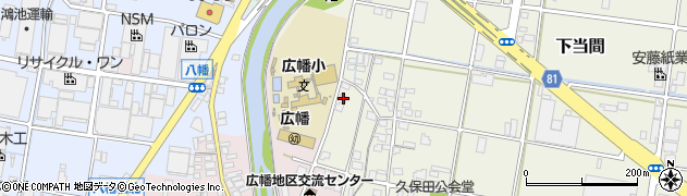 静岡県藤枝市下当間56周辺の地図