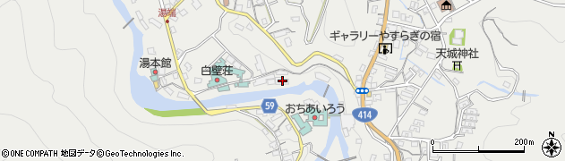 静岡県伊豆市湯ケ島1582周辺の地図