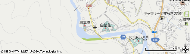 静岡県伊豆市湯ケ島1644周辺の地図
