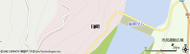 静岡県浜松市天竜区日明周辺の地図