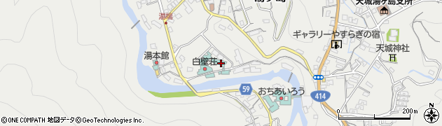 静岡県伊豆市湯ケ島1594周辺の地図