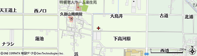 京都府久世郡久御山町坊之池周辺の地図