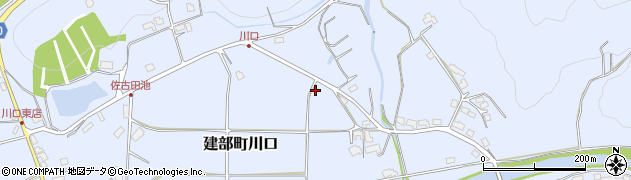 岡山県岡山市北区建部町川口1016周辺の地図