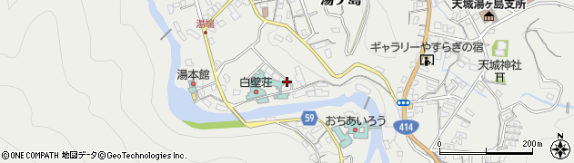 静岡県伊豆市湯ケ島1588周辺の地図