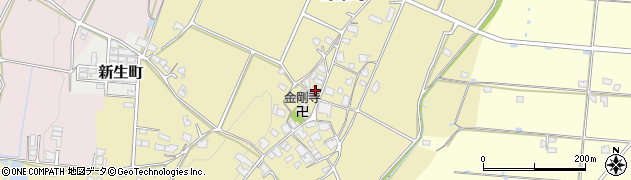 兵庫県加西市野条町297周辺の地図