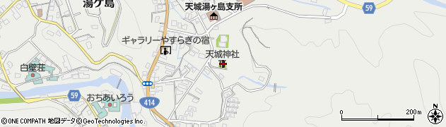 静岡県伊豆市湯ケ島305周辺の地図