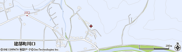 岡山県岡山市北区建部町川口1652周辺の地図