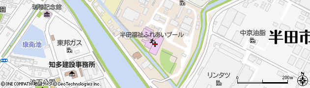 愛知県半田市乙川末広町周辺の地図