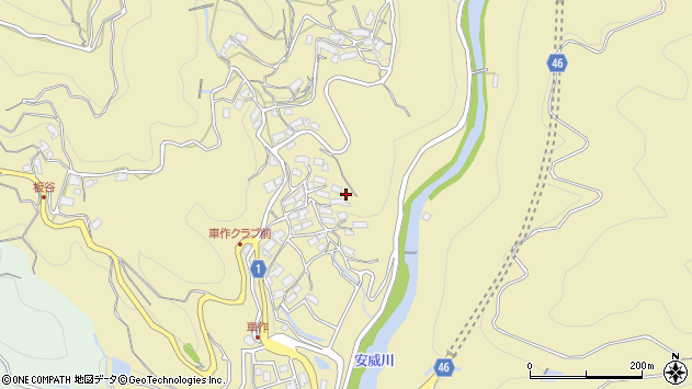 〒568-0083 大阪府茨木市車作の地図